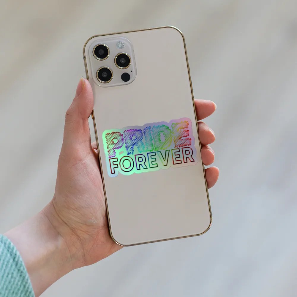 Pride Forever Holographic Sticker product image (8)