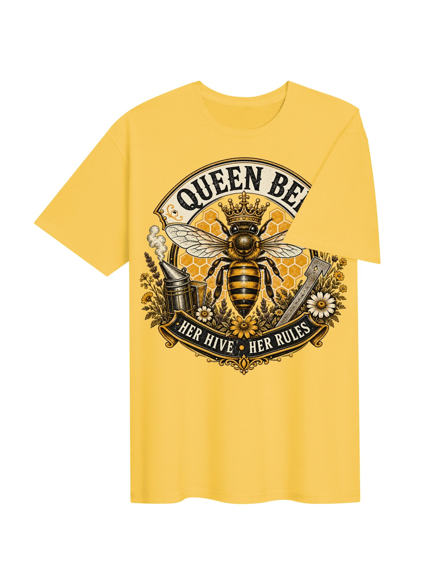 Queen Bee – Her Hive, Her Rules T-Shirt product image (4)