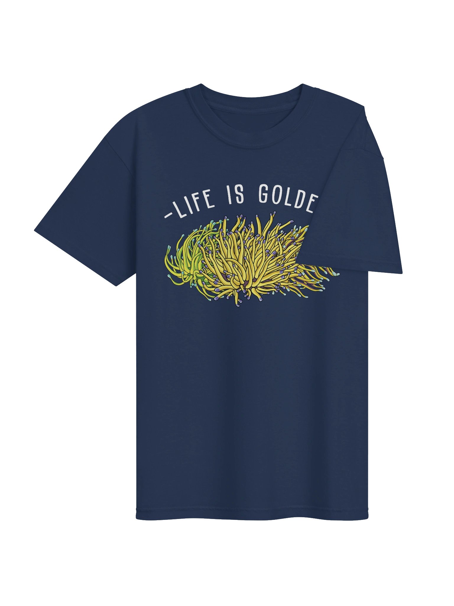 Life Is Golden Torch Corals T-Shirt for Reef Aquarium Lovers product image (8)