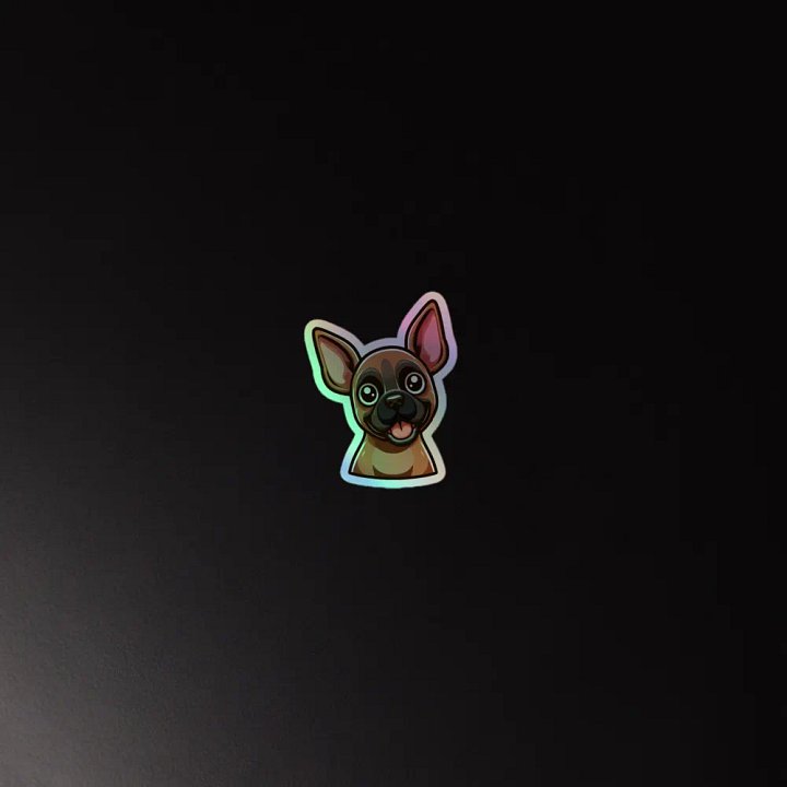 Holographic Bear Sticker product image (3)