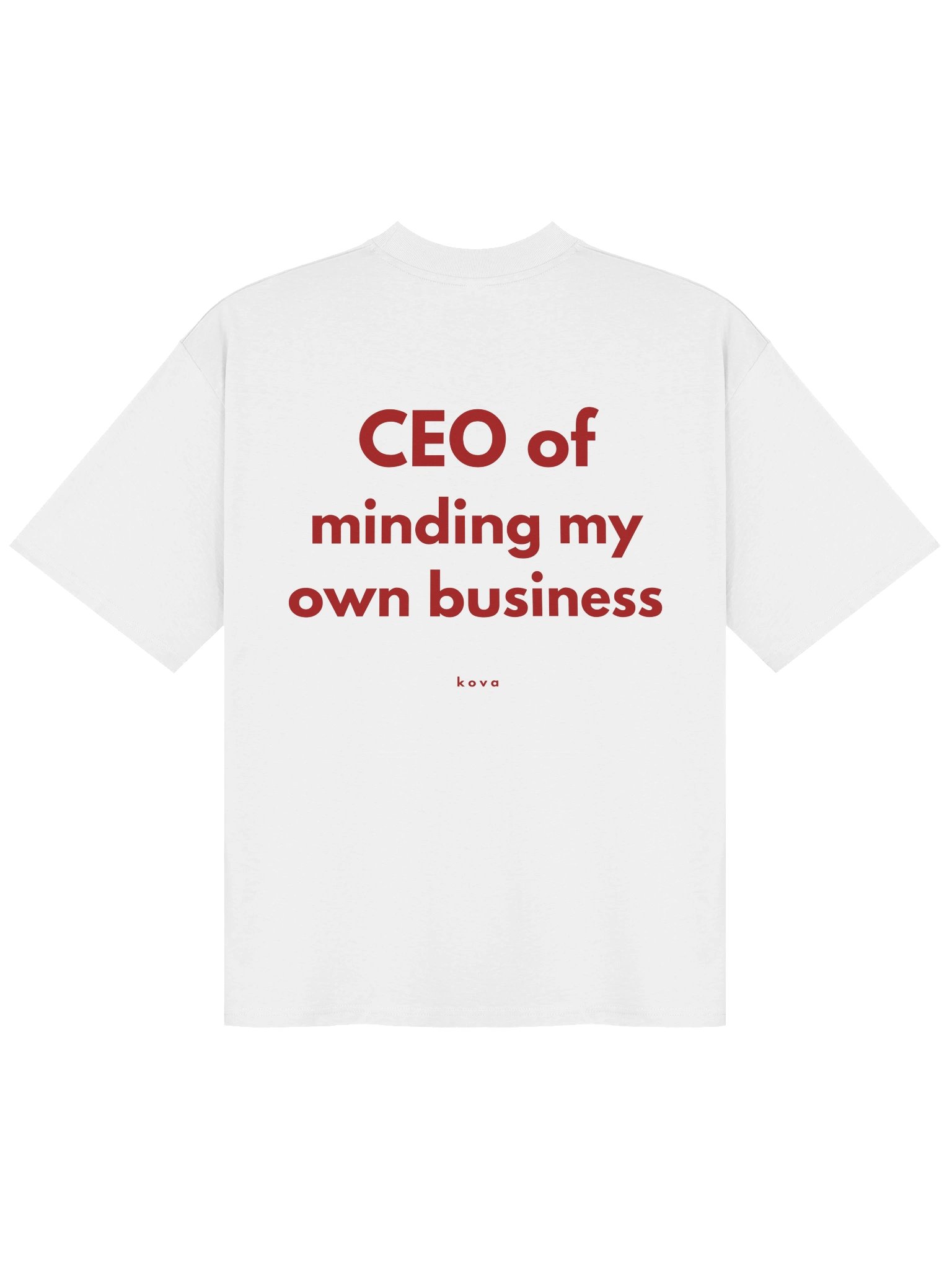 CEO of Minding My Own Business — Oversized Tee product image (1)