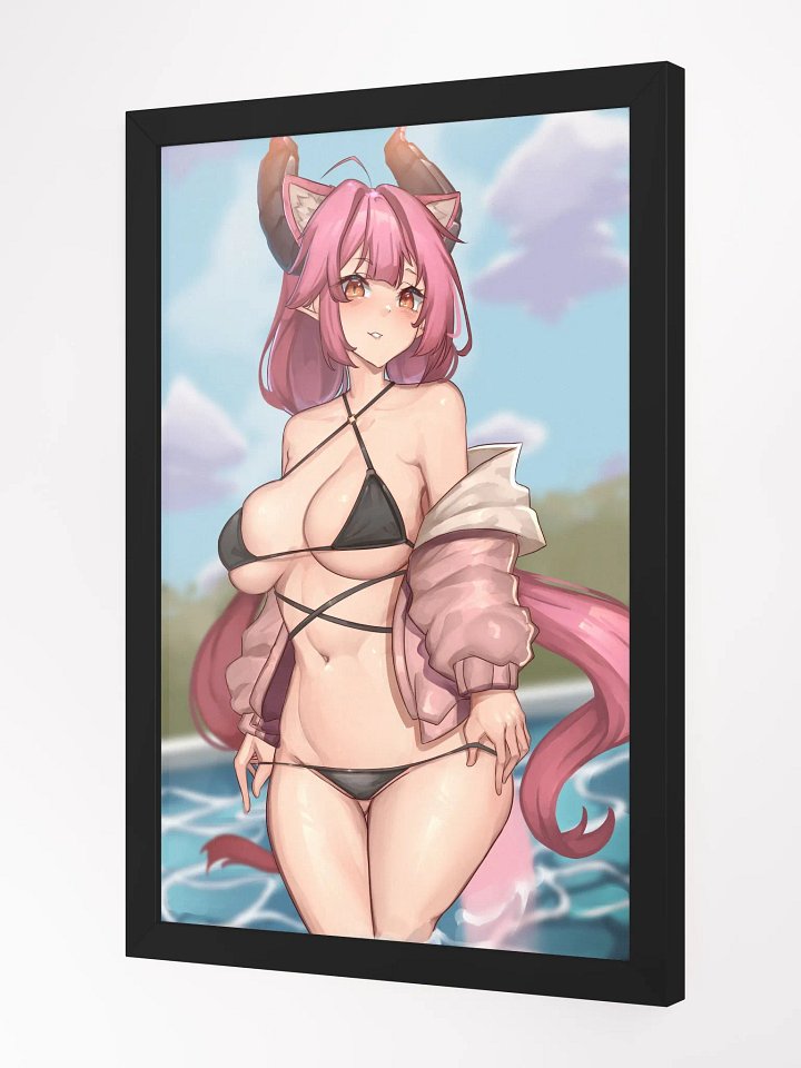 Blushie Beach Episode Framed Print product image (2)