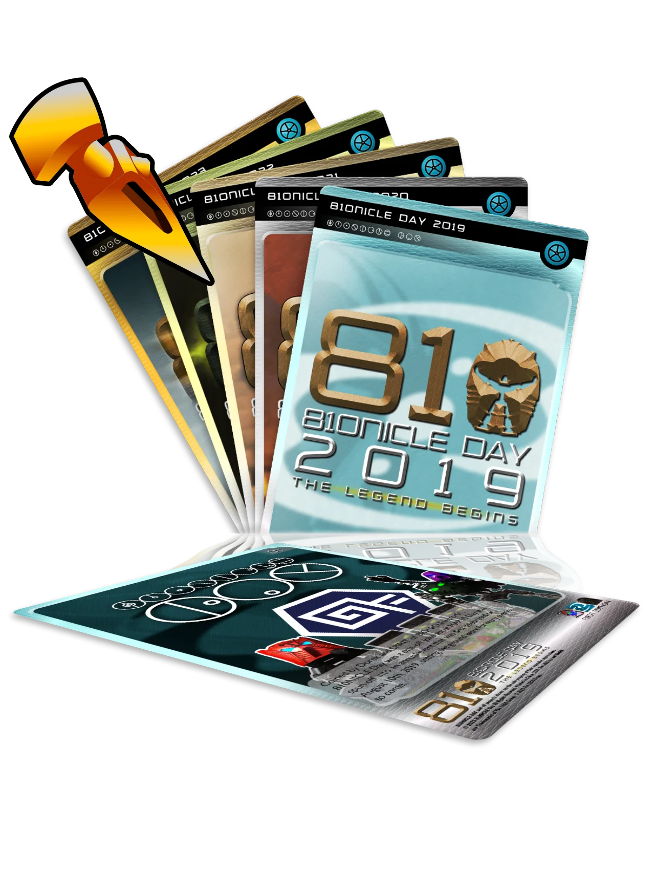 810NICLE Day Collectible Trading Cards: Wave 1 (Print-It-Yourself) product image (2)