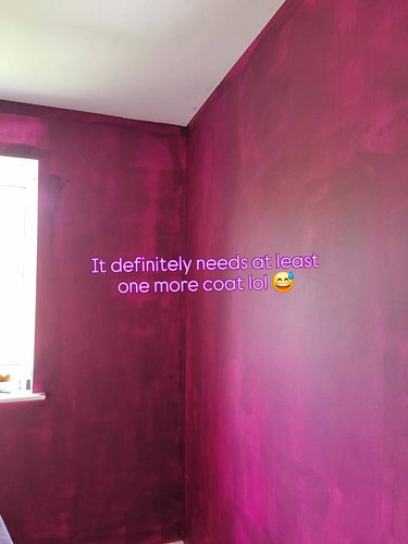 OH BOY well we have recently been painting my office and needless to say, we are not good at it lmao. I think my sections sat...