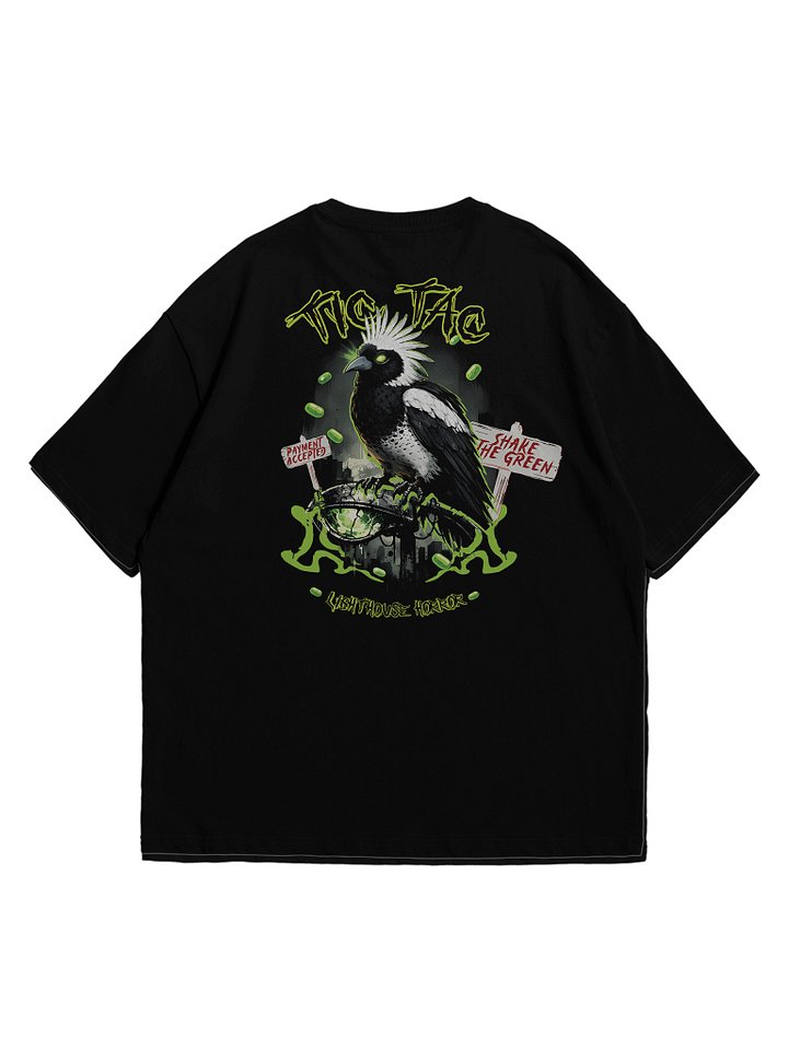Tic Tac Horror Crow T-Shirt product image (2)
