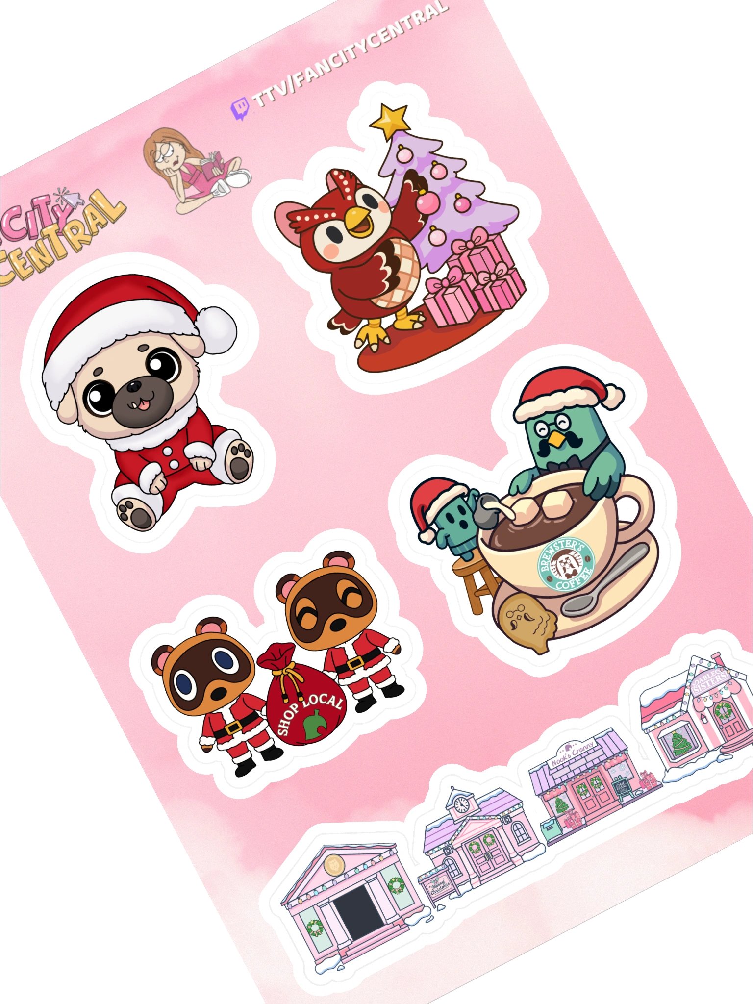 Christmas Sticker Sheet product image (1)