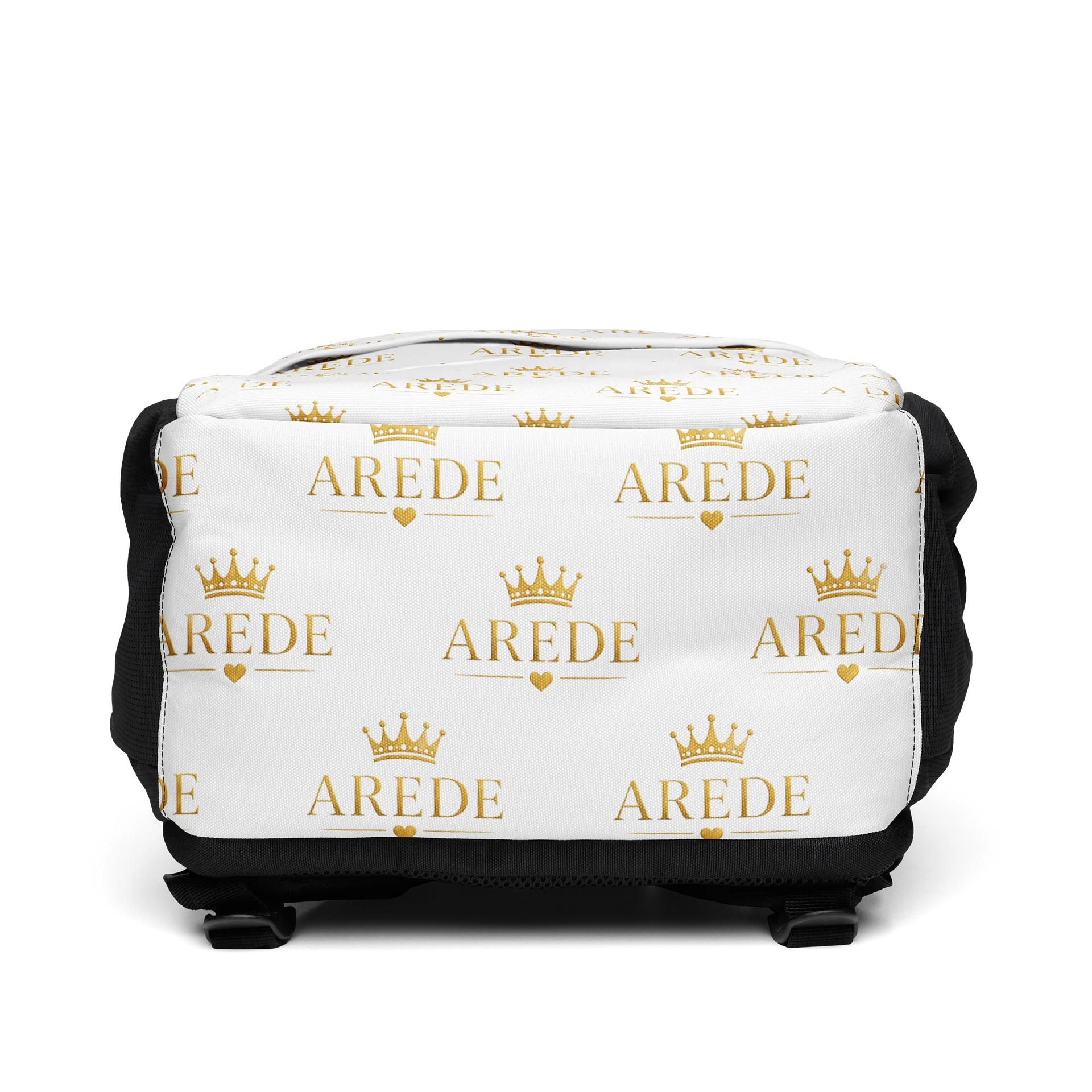 All-Over Print Utility Backpack — Regal Gold Emblem product image (3)