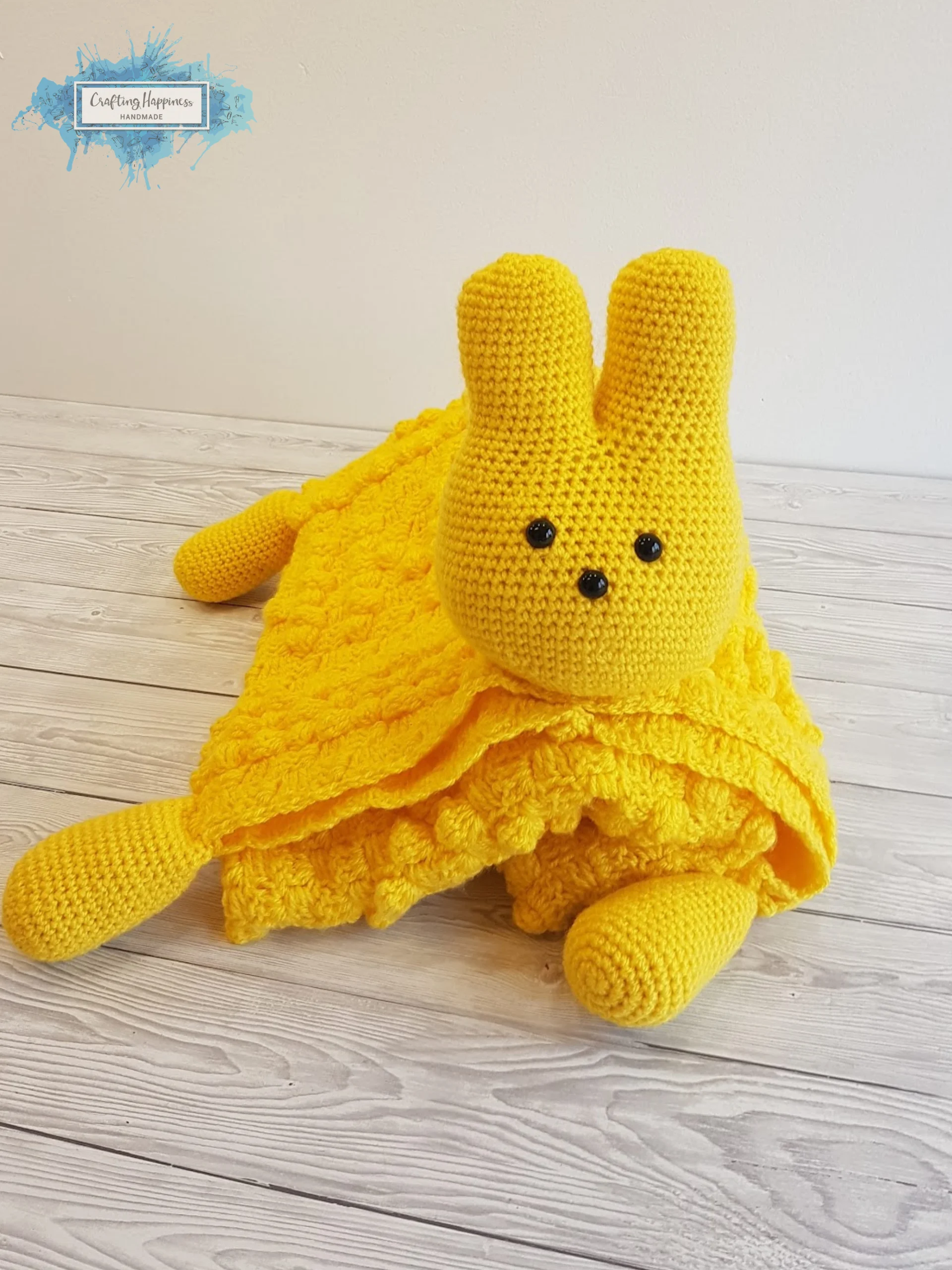 Crochet Easter Bunny Baby Blanket Pattern | C2C Amigurumi Toy (PDF Pattern) product image (5)