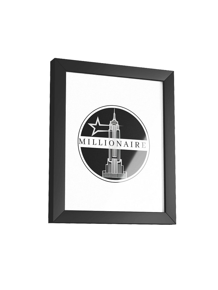 Framed High-Quality Millionaire Poster (in) product image (13)
