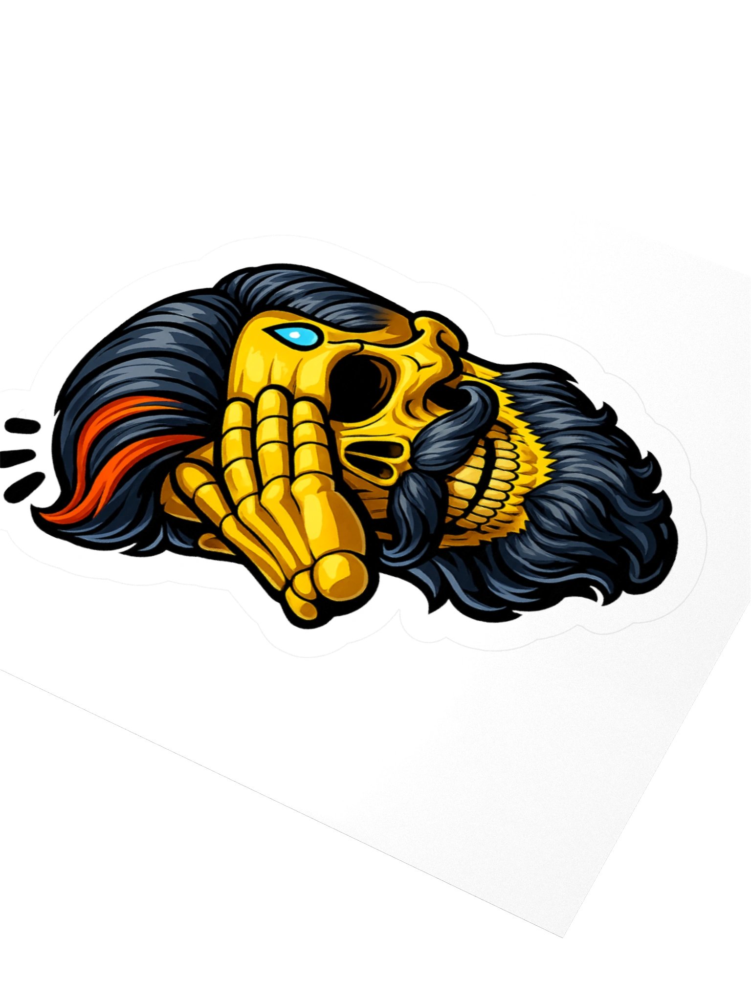 BeardedHostility Facepalm Emote Sticker product image (3)