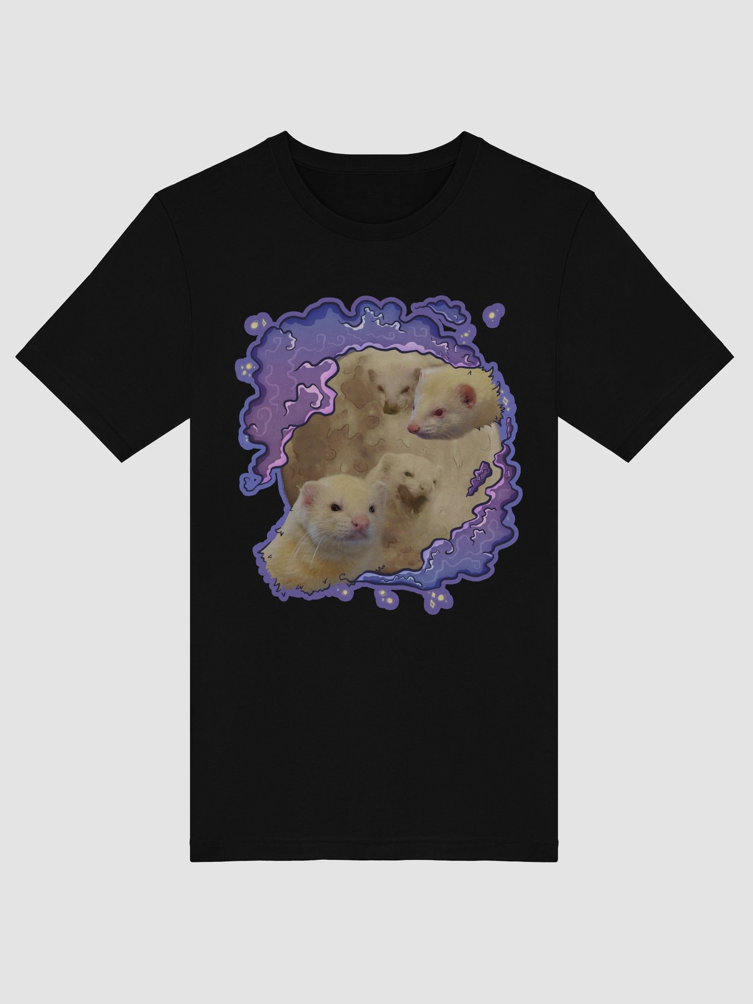 Floof Moon - Tshirt product image (5)