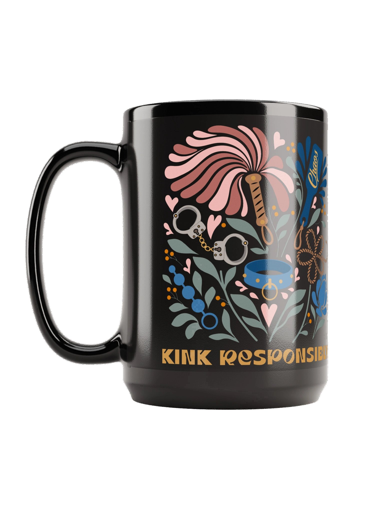 Kink Responsibly Black Mug product image (1)