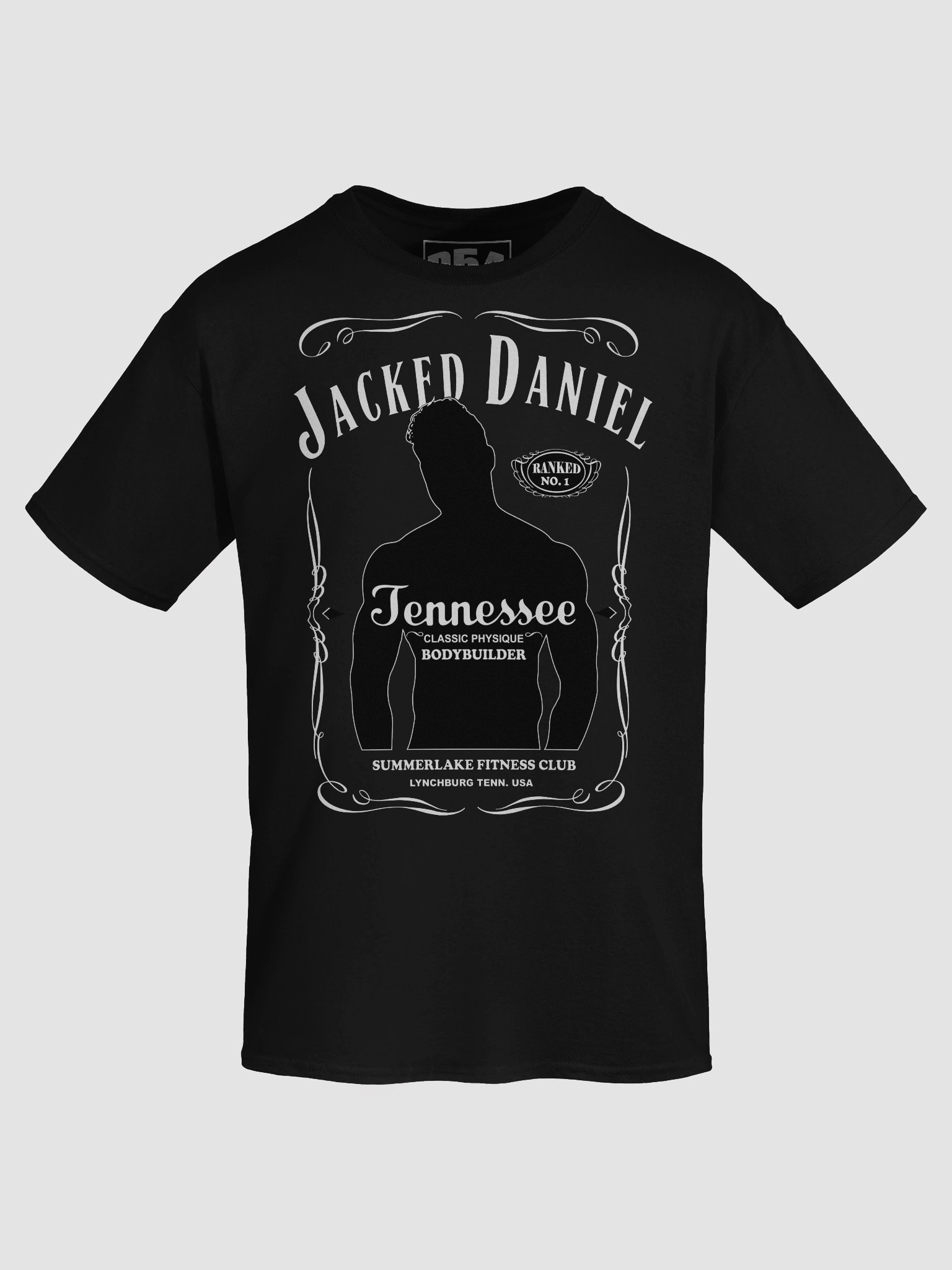 "Jacked Daniel" Fitness Print T-Shirt product image (1)