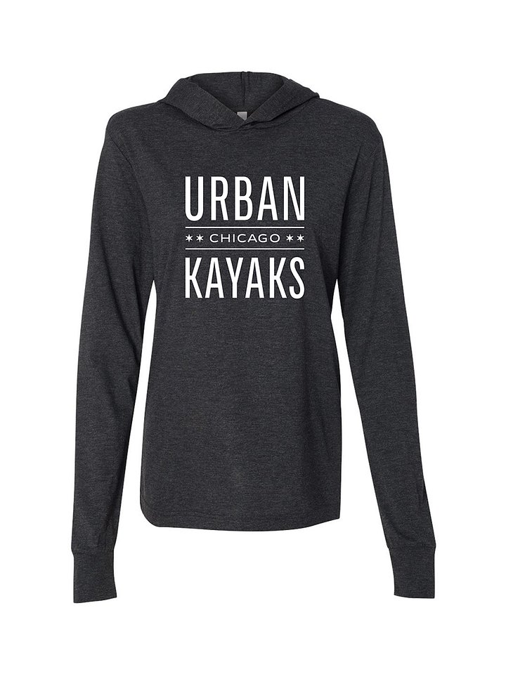 BELLA + CANVAS - Jersey Hooded Long Sleeve Tee product image (1)