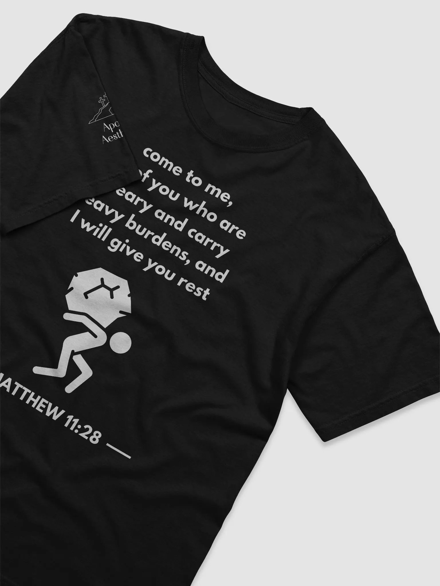 Those with Heavy Burdens, I will Give You Rest - T-Shirt product image (2)