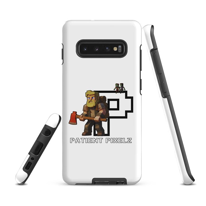 Patient PixelZ P Logo Samsung® Tough Case (White) product image (2)