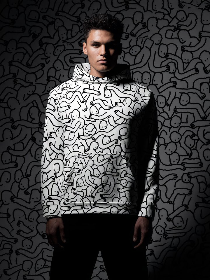 Overstimulated Shadowplay Unisex Cotton Hoodie product image (1)