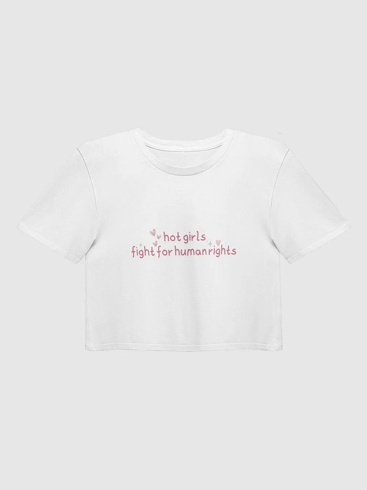 hot girls fight for human rights crop top product image (1)