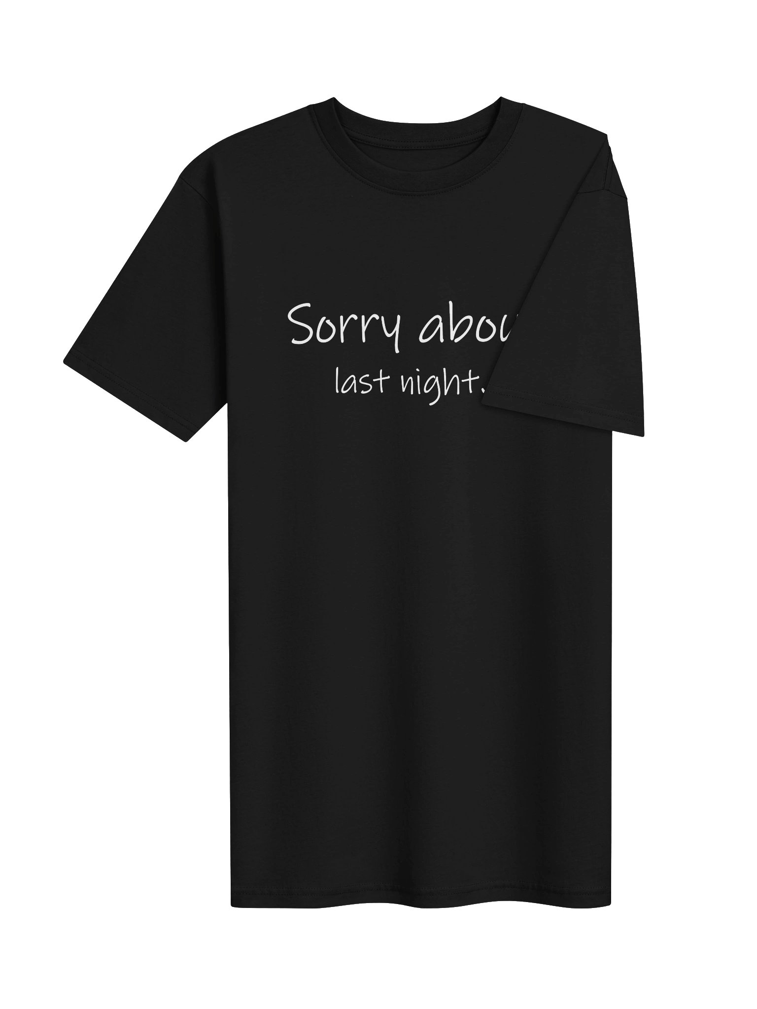 Sorry About Last Night Heavyweight Tee product image (13)