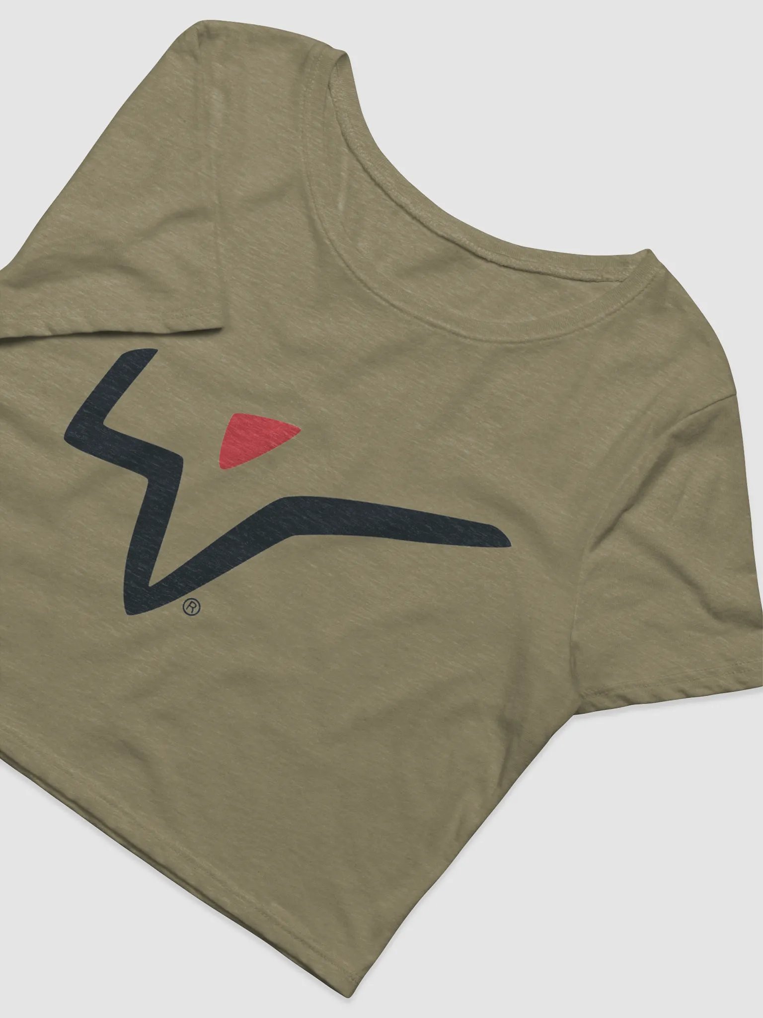 FTA - Check Mark Chic Women's Crop Tee product image (3)