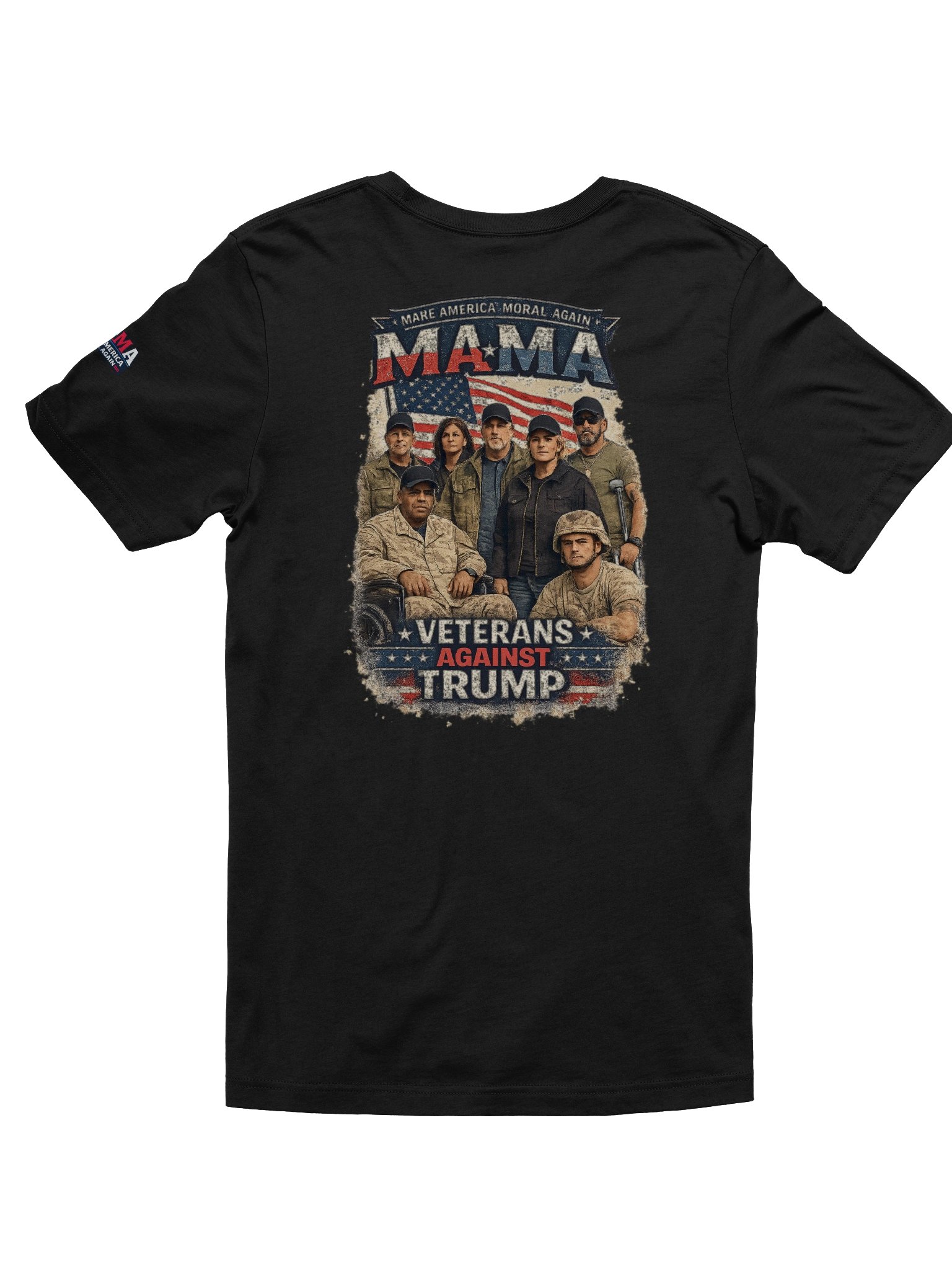 Veterans Against Trump back design product image (1)