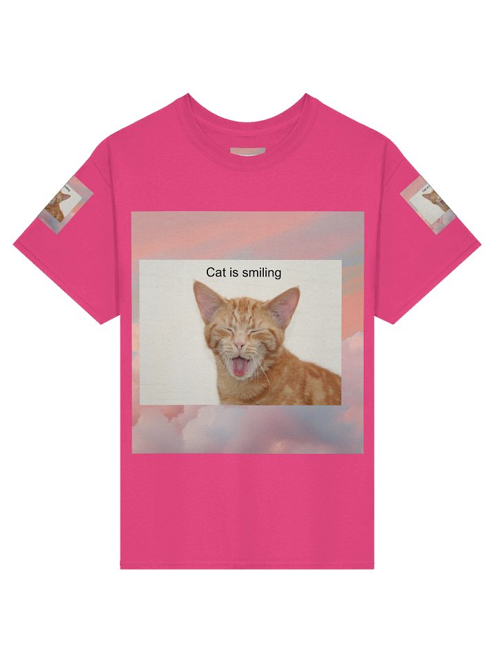 Cat T-shirt product image (1)