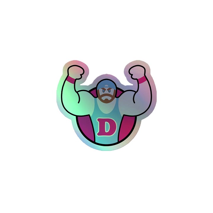 Holo Sticker (Papa Den's D Fuel) product image (1)