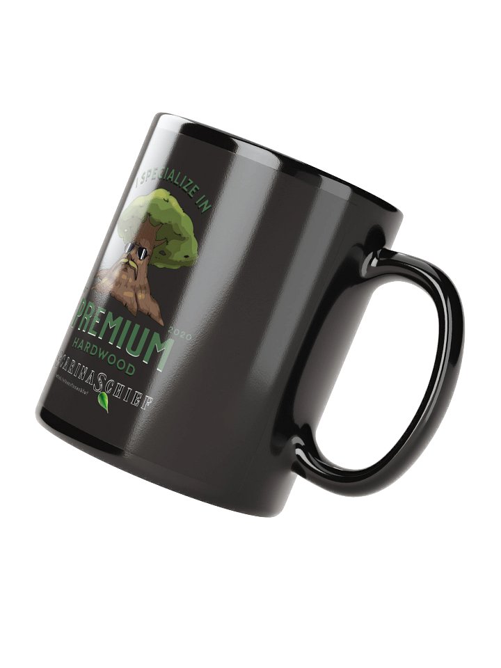 Premium Hardwood Black Glossy Mug product image (2)