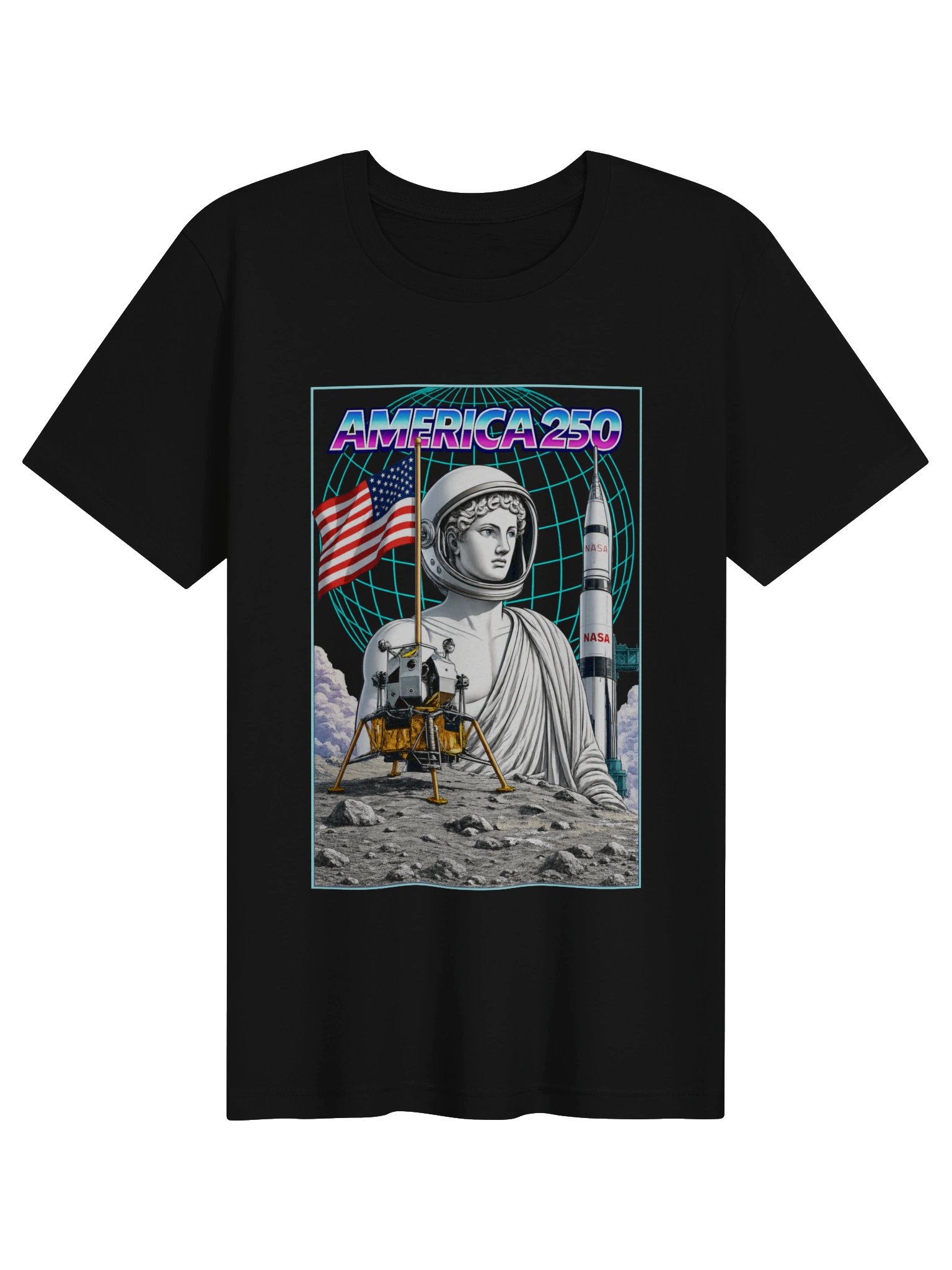 America 250 Astronaut Statue Tee product image (6)
