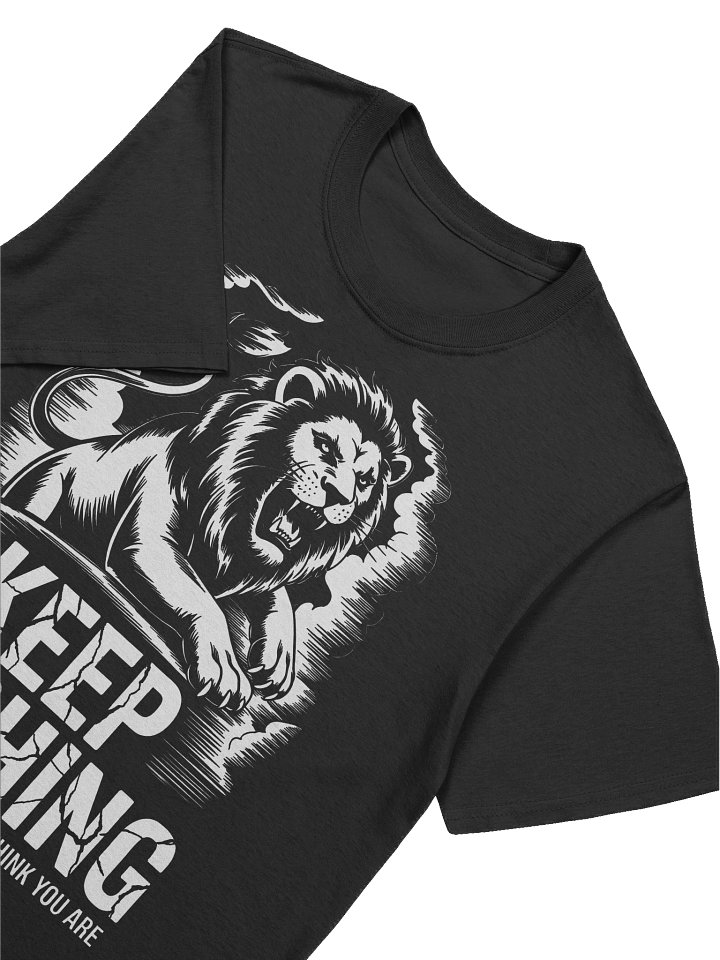 KEEP PUSHING V4 Graphic T-Shirt Snow product image (1)