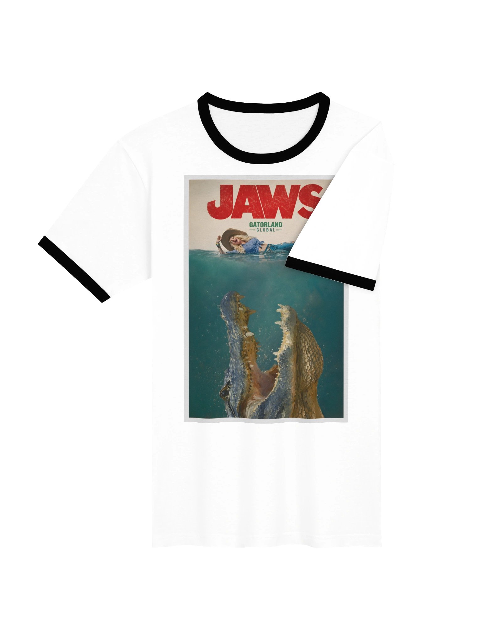 Jaws the Alligator Ringer Tee product image (4)
