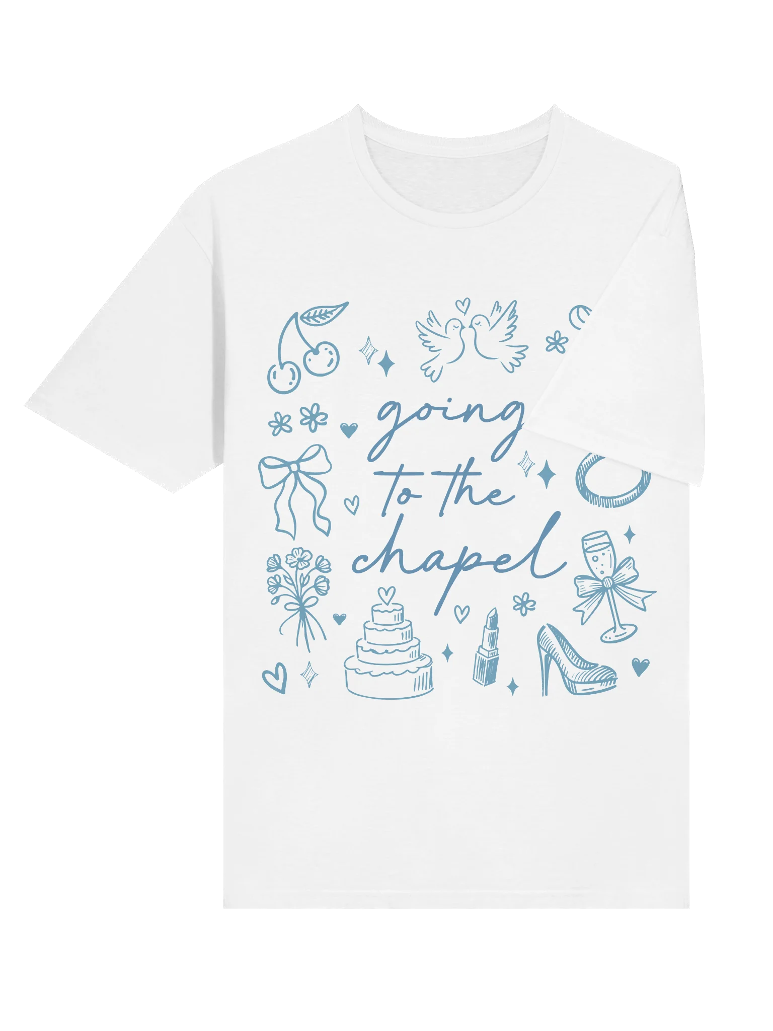 Going to the Chapel Shirt – Wedding Graphic Tee | Bride to Be Shirt, Engagement Gift, Bridal Shower Outfit, Bachelorette Party Tee product image (22)