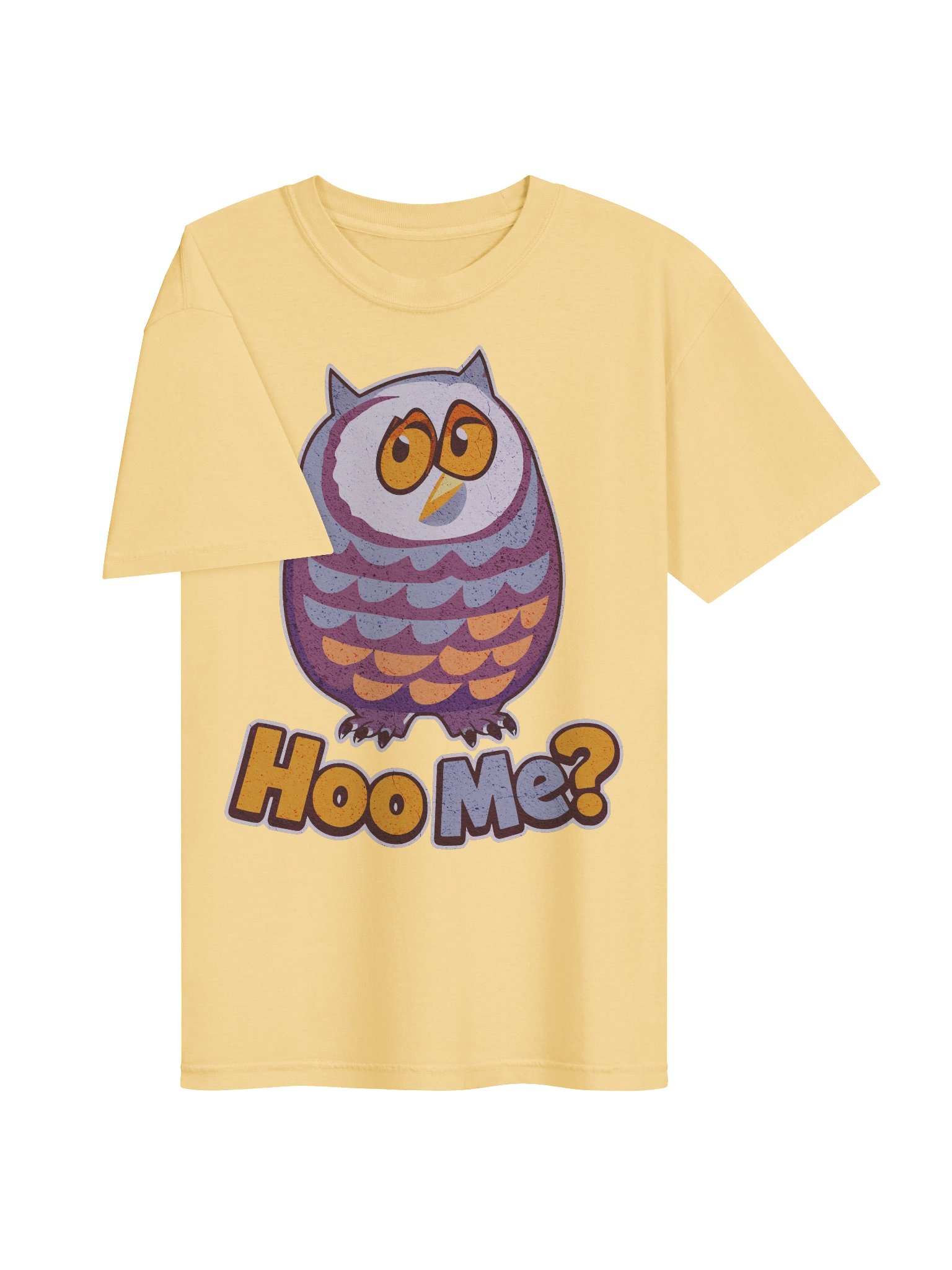 Hoo Me Owl Comfort Colors T-Shirt – Funny Cute Graphic Tee product image (21)
