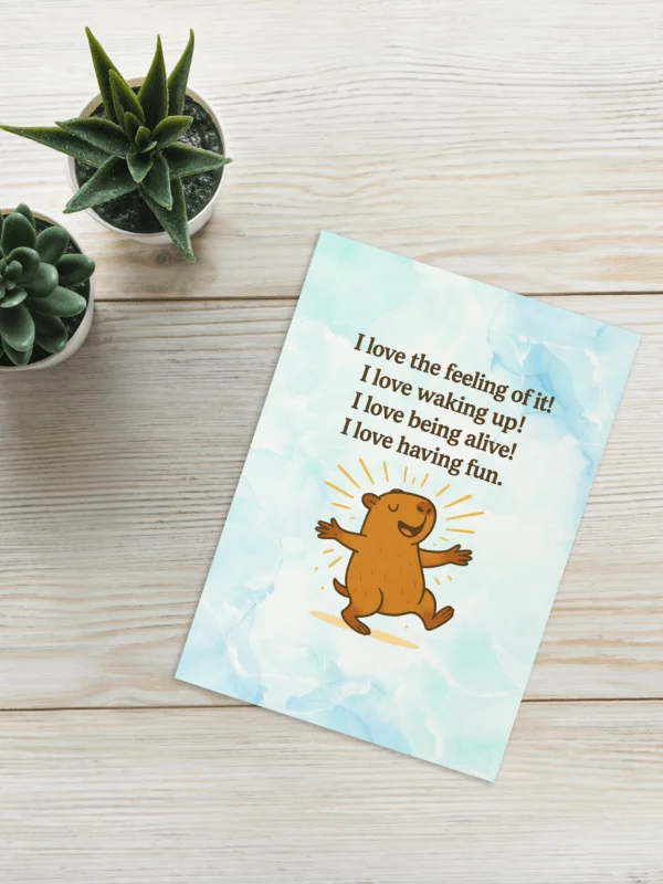 I Love This Life Cappy - Card product image (1)