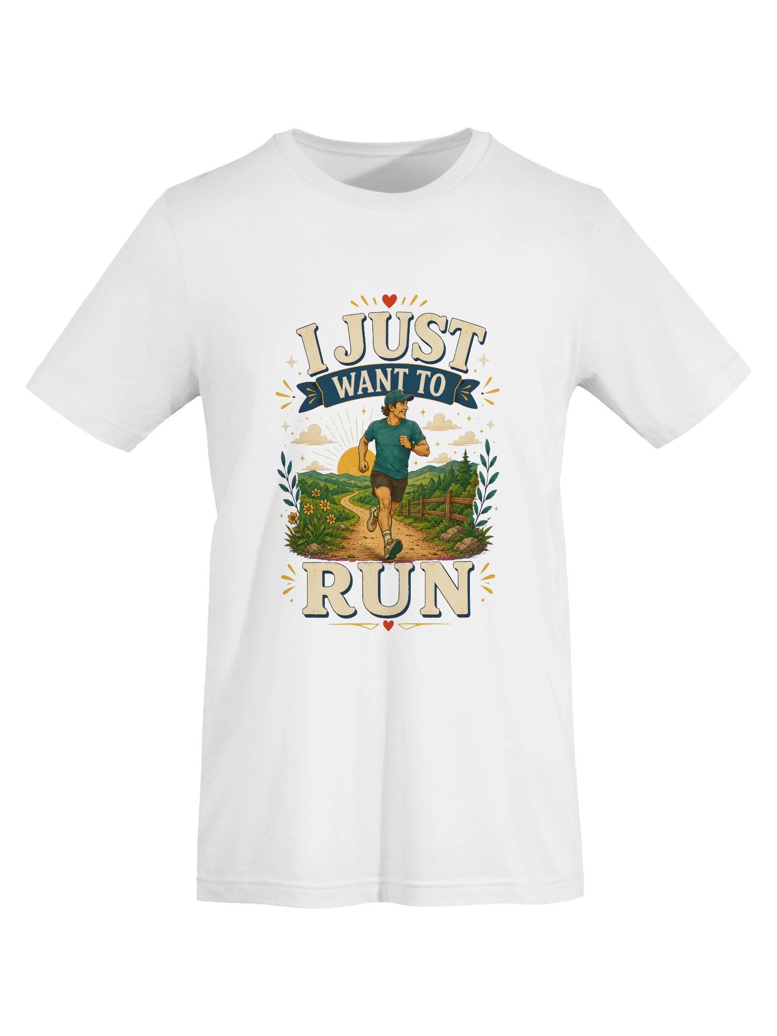 I Just Want To Run Tee product image (41)