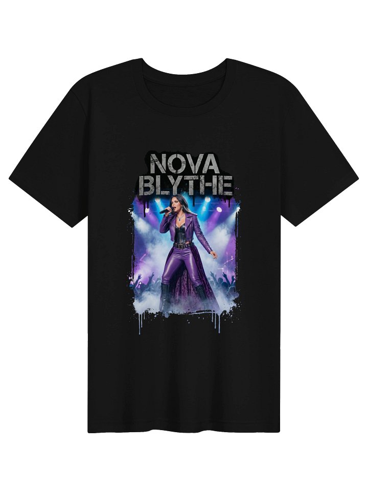 Nova Blythe Purple Leather Live Tee product image (1)
