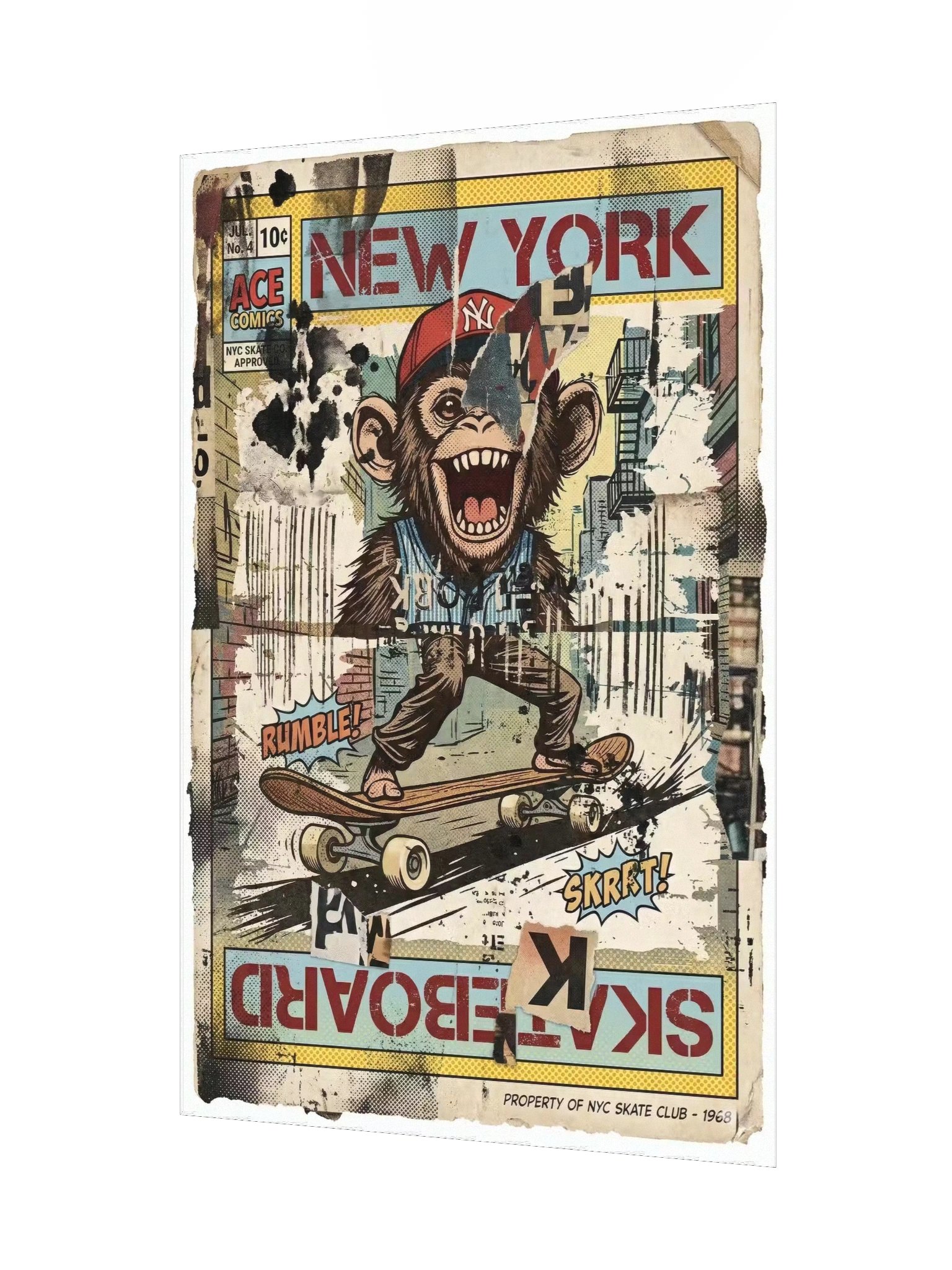 APE-SKATER // ISSUE #12 (VARIANT M - RAW ARCHIVE) product image (9)