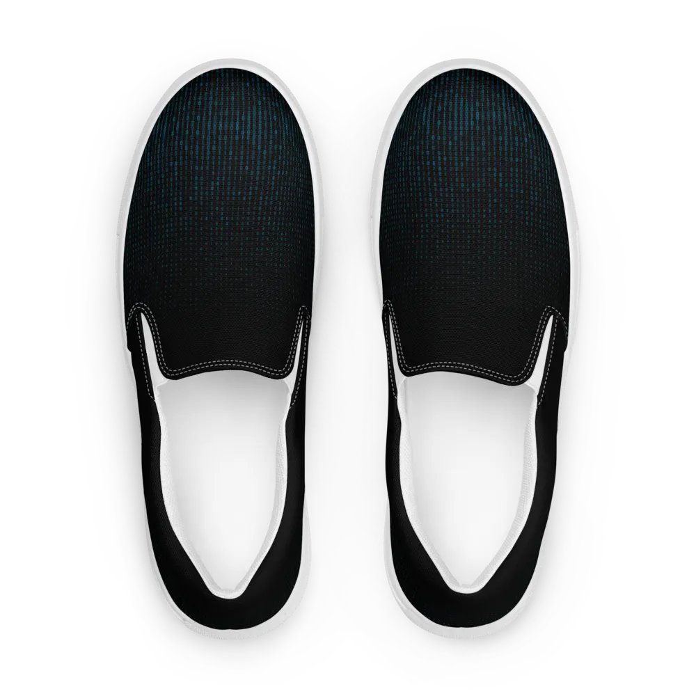 Programming Code Women's Slip-On Canvas Shoes product image (2)