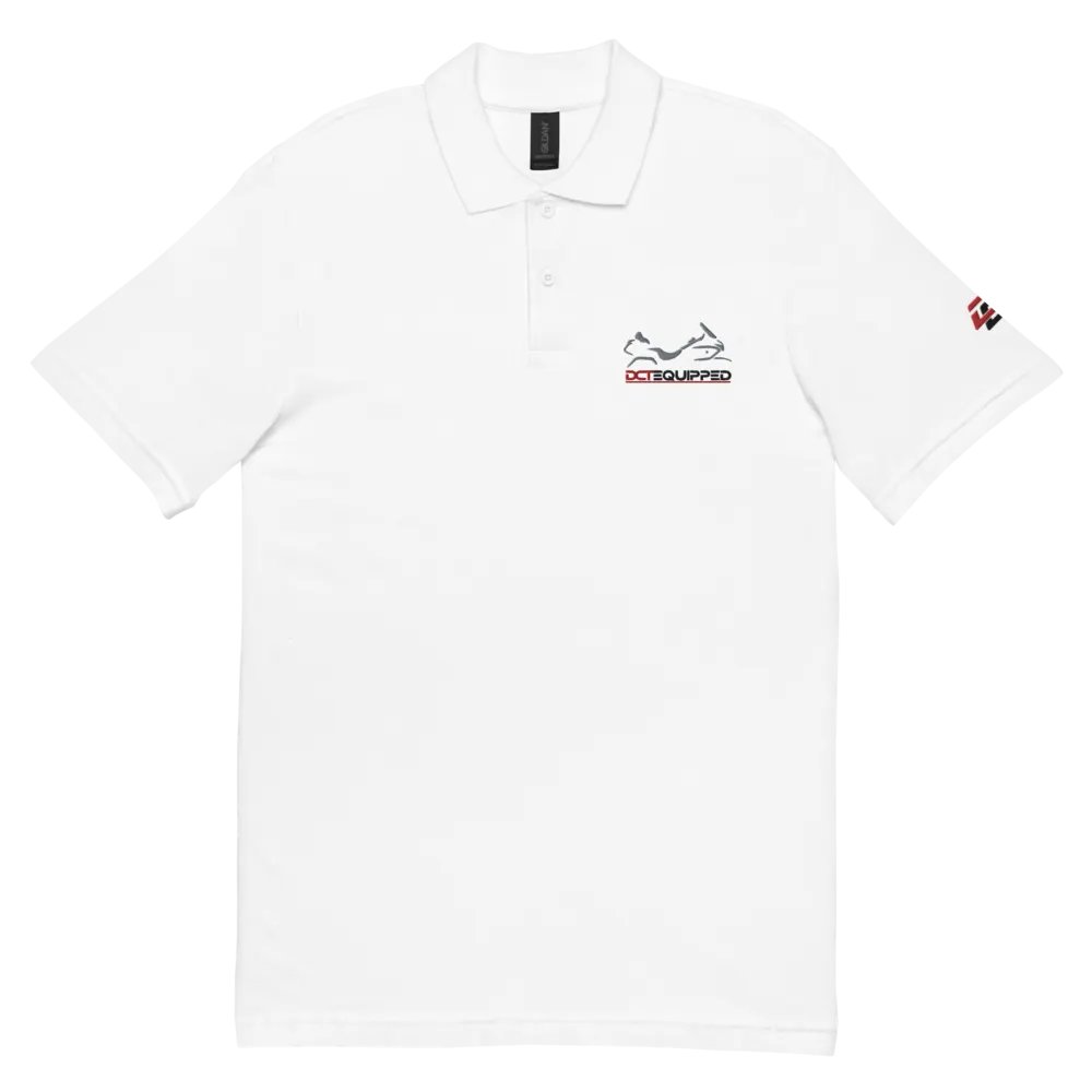 DCT Shadow Wing Polo Shirt White/Gray product image (3)