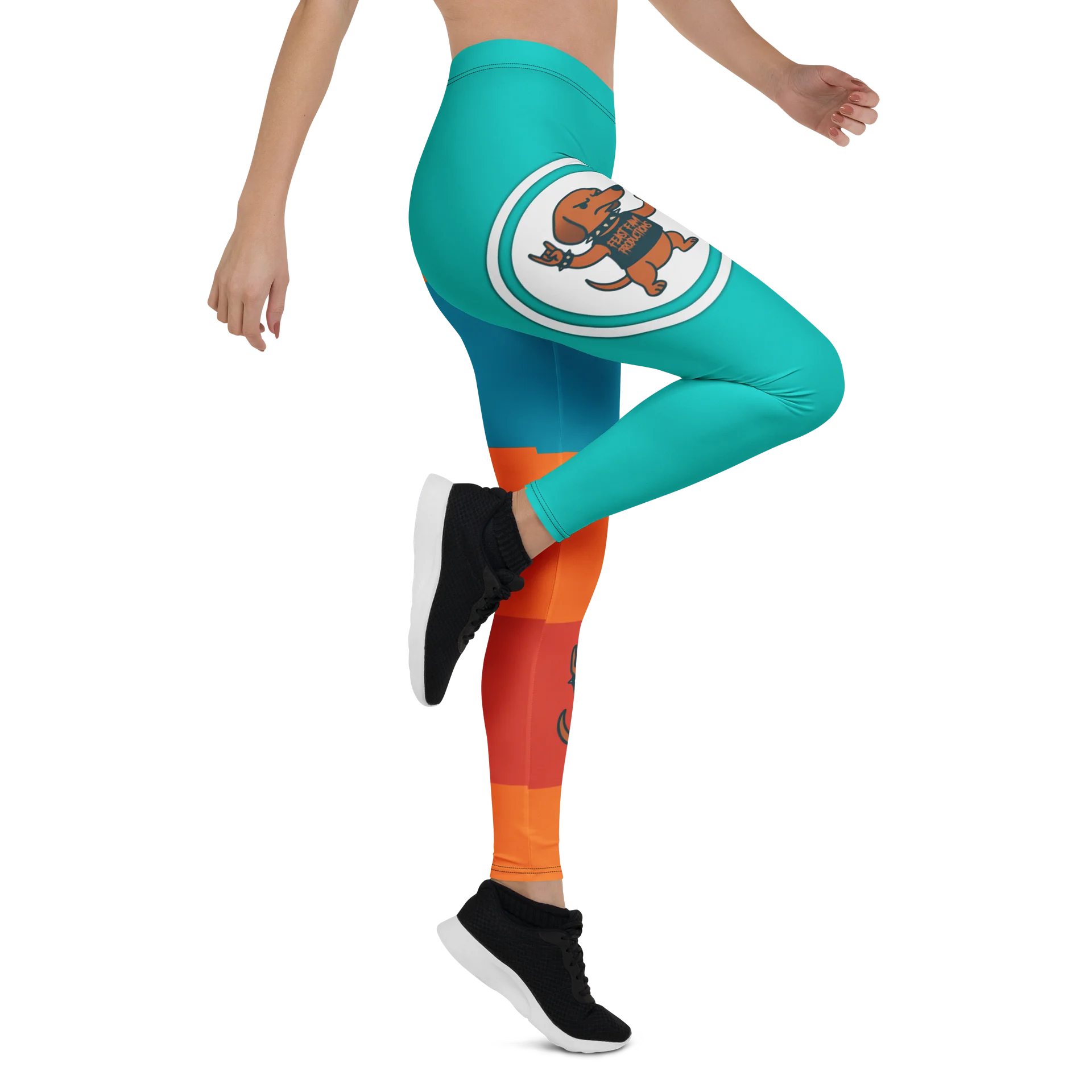 Feast Fam Productions Hockey Jersey Leggings product image (6)