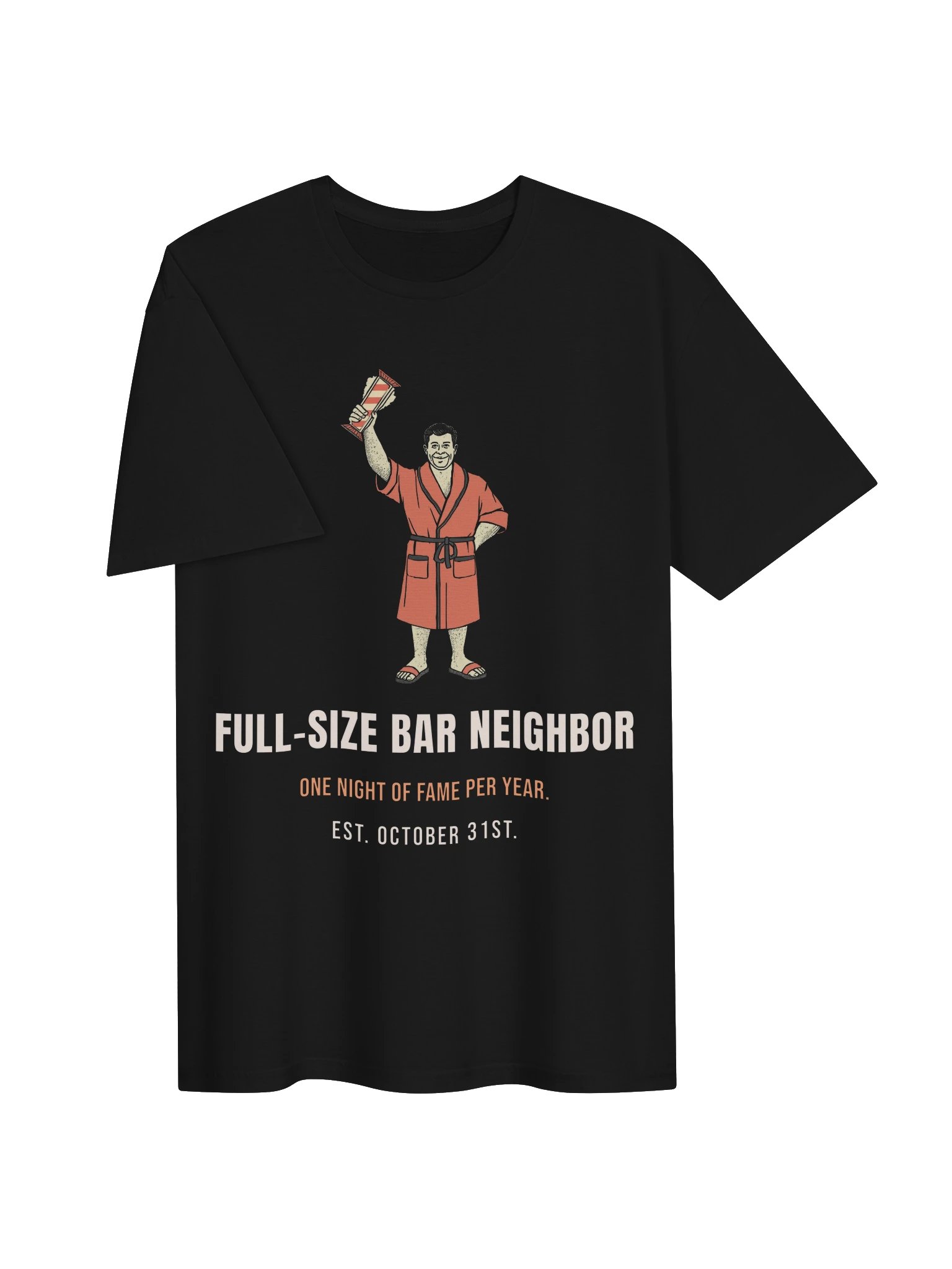 Halloween Shirt for Adults – Full-Size Bar Neighbor product image (3)