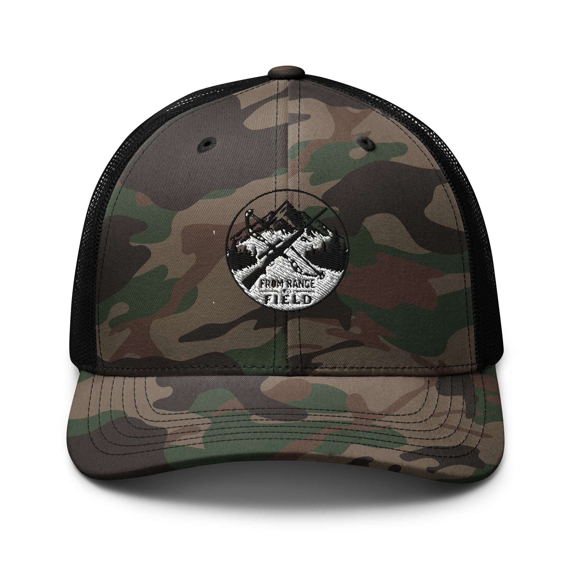 From Range To Field Camo Trucker Hat product image (1)