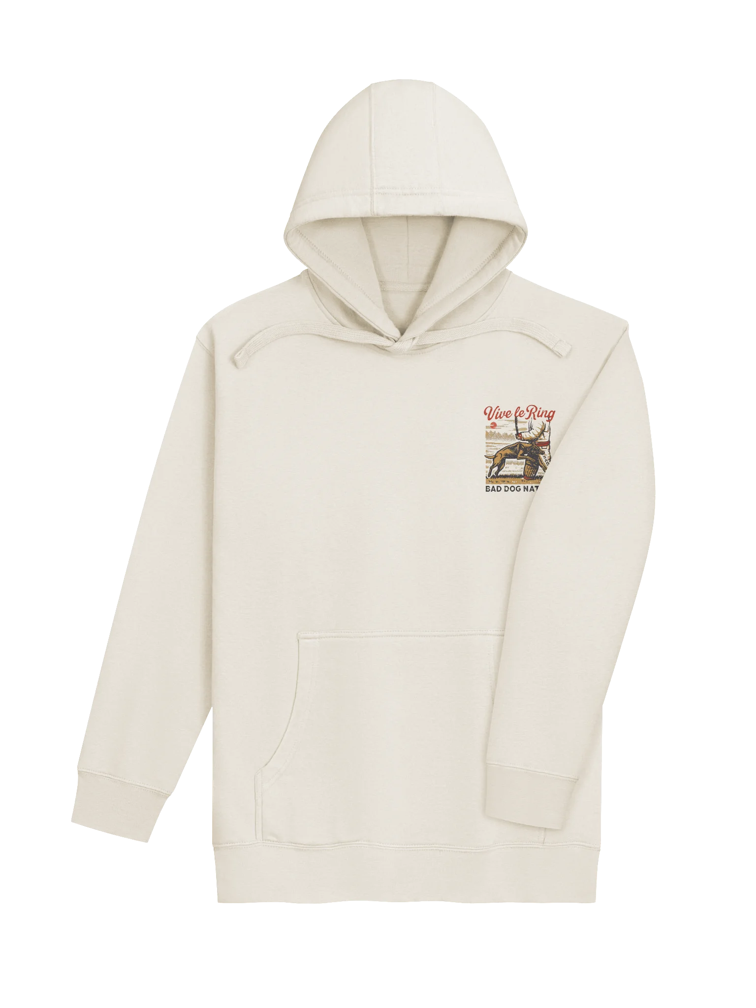 Vive le Ring Vintage - French Ring - Premium Adult Unisex Hoodie product image (4)