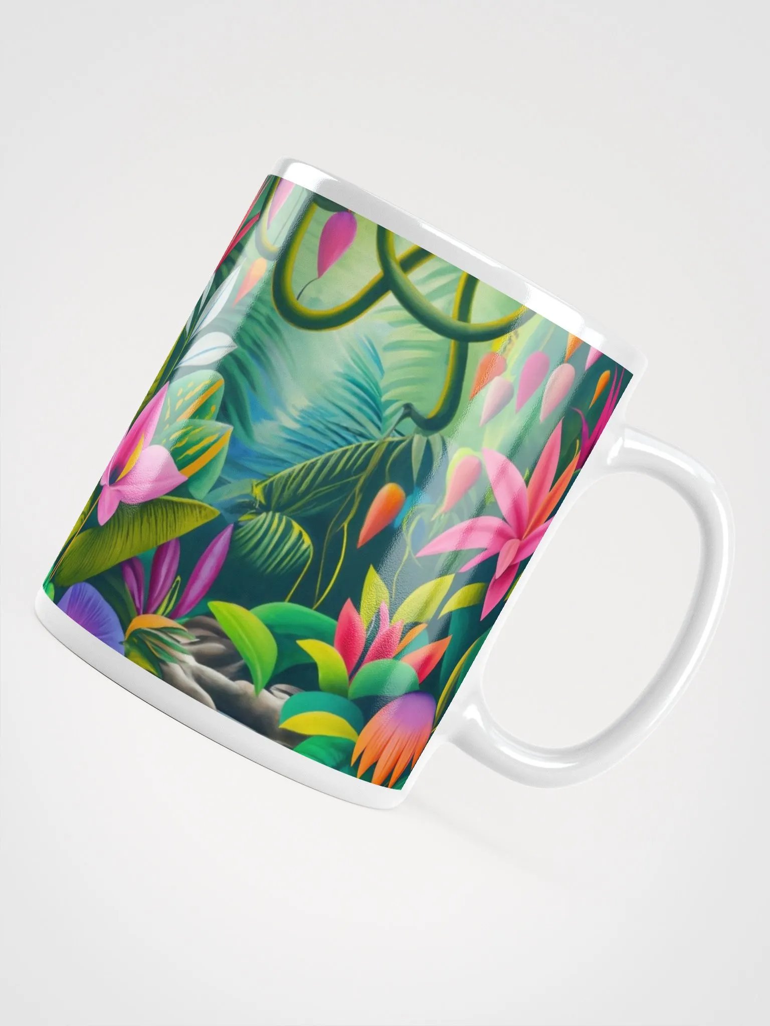 Exotic Jungle Foliage Mug product image (4)