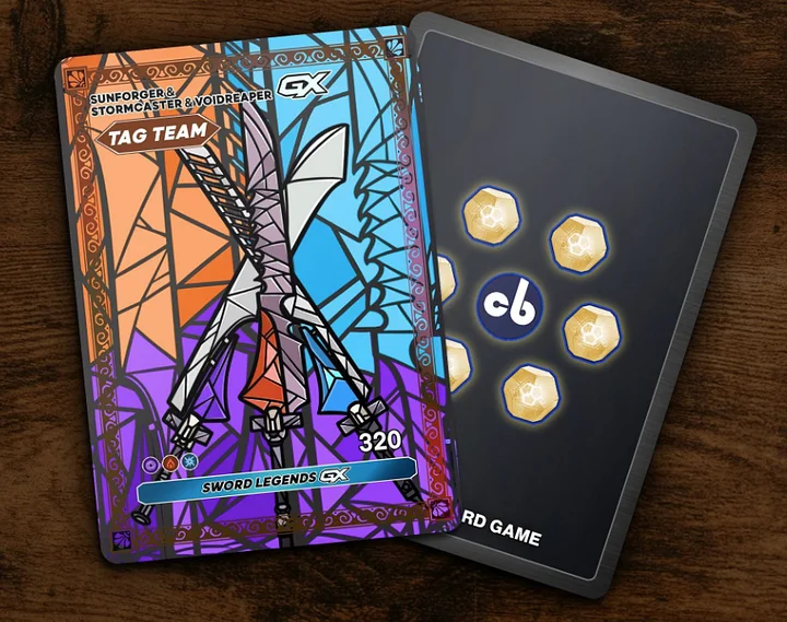 Sunforger & Stormcaster & Voidreaper GX Collector Card product image (1)