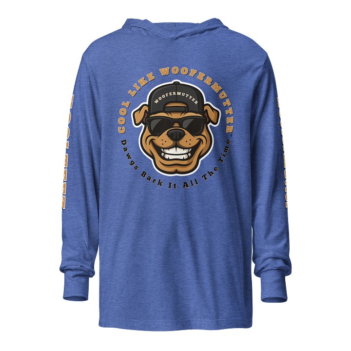 Bulldog Long-sleeve Hooded Tee product image (2)