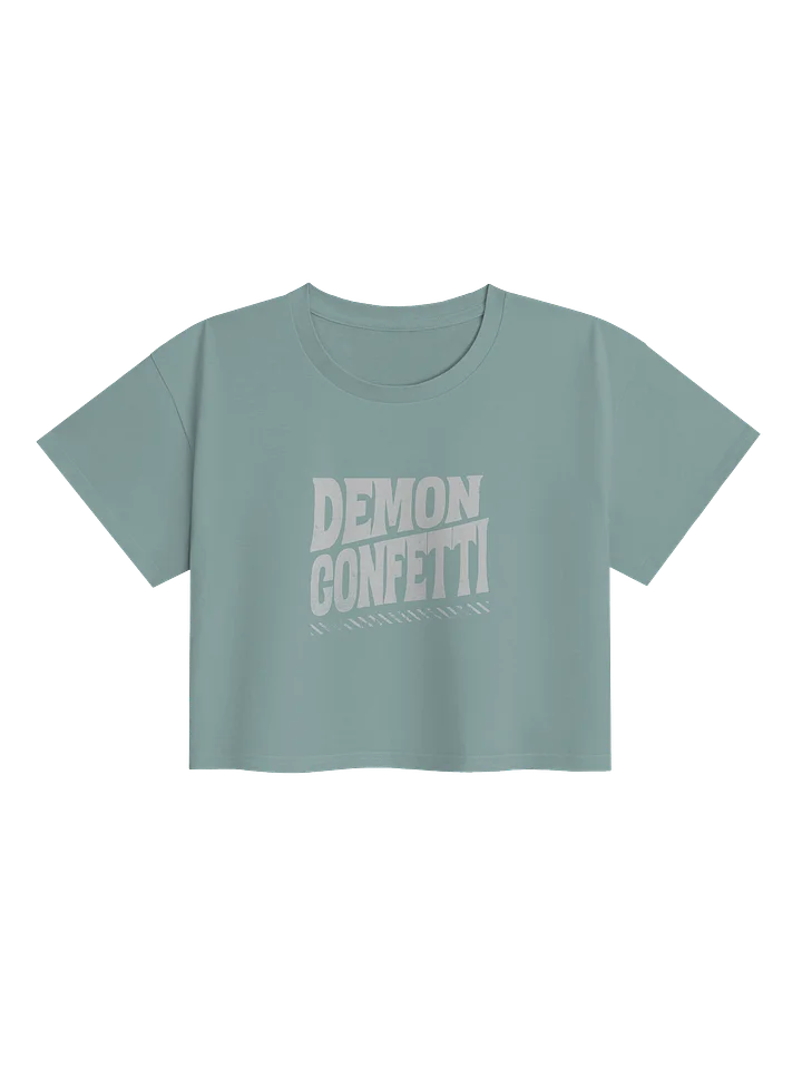 DEMON CONFETTI CROPPED TEE product image (1)