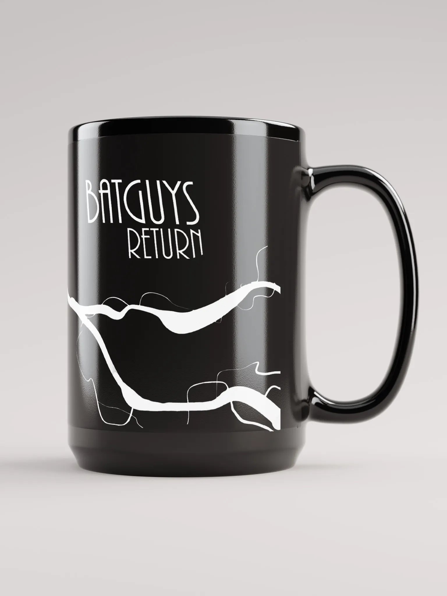 Lightning Mug (15oz - black) product image (1)