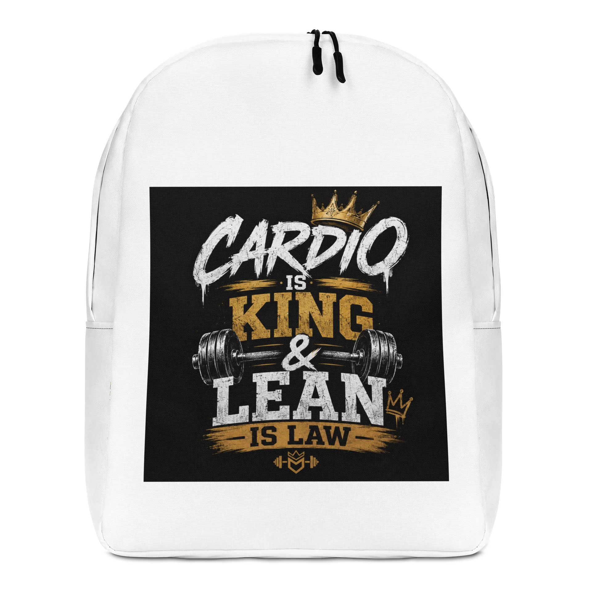 Cardio Is King Minimalist Backpack product image (1)
