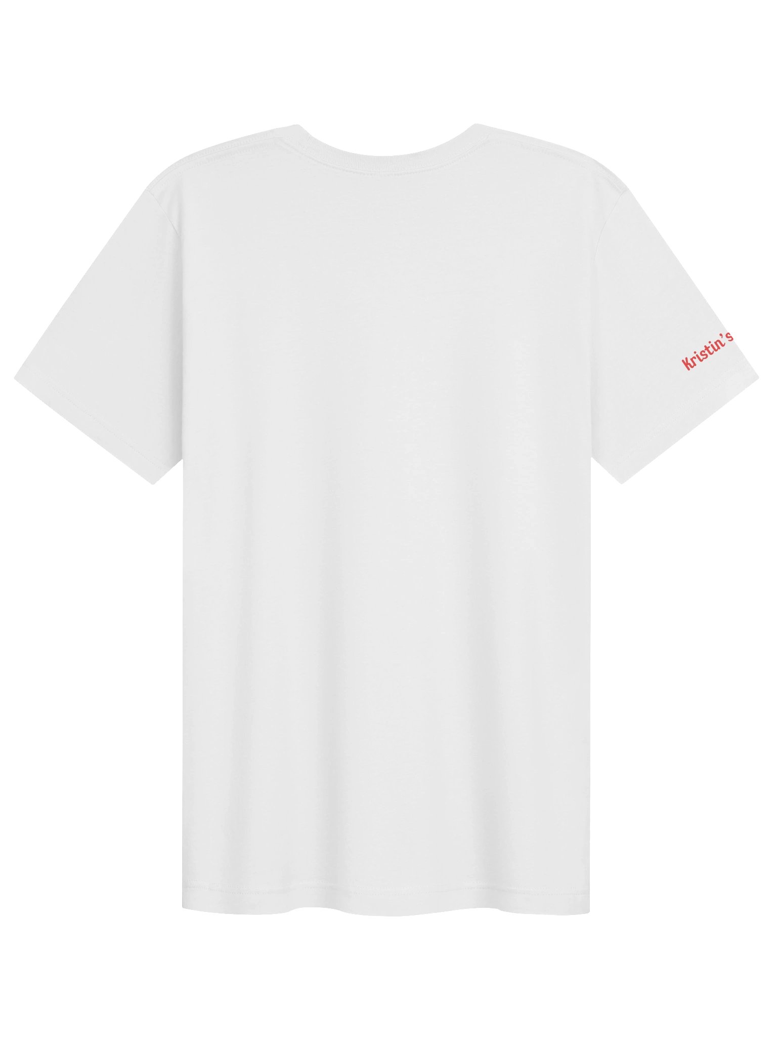 Kristin's Friends "Meowy Christmas" White T-Shirt product image (2)